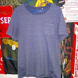 Guess Striped Basic Pocket Tshirt Men’s size XL